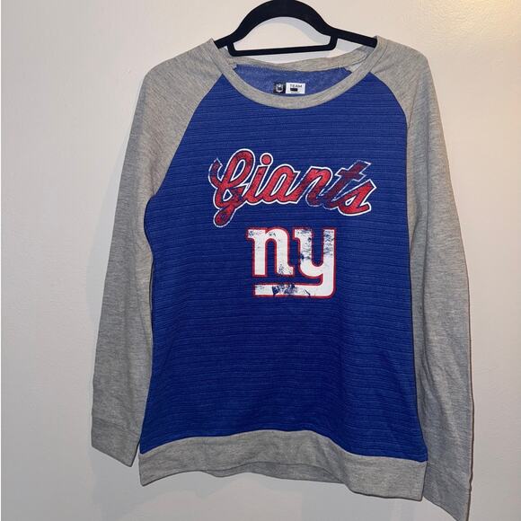 NWOT NY GIANTS Retro sweatshirt; size Medium; Women - Picture 1 of 4